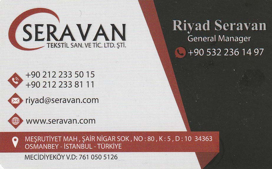 Seravan Business Address